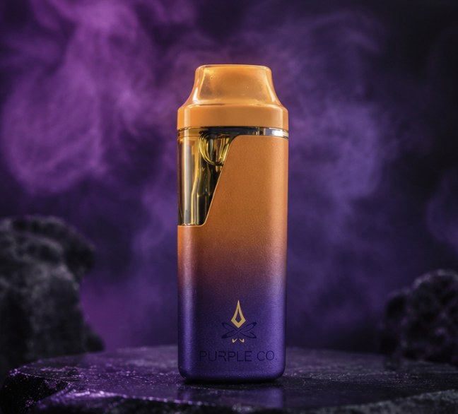 Purple Co. vapes — Persi disposables and the TRIPL3 TANK
