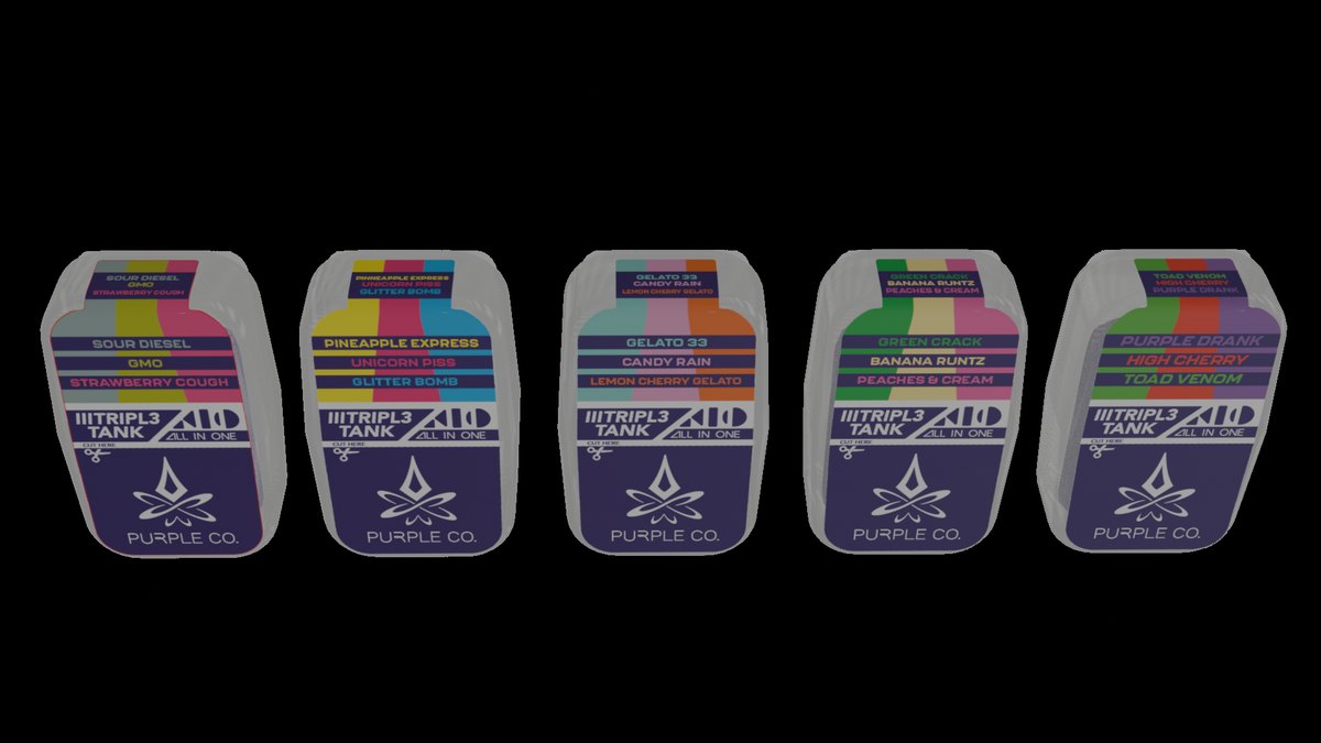 Purple Co. TRIPL3 TANK device