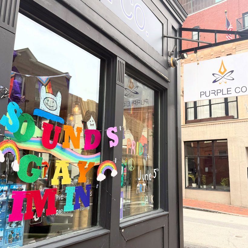Purple Co. — community vibes